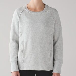 Target Light Gray Kids Long Sleeve Tee